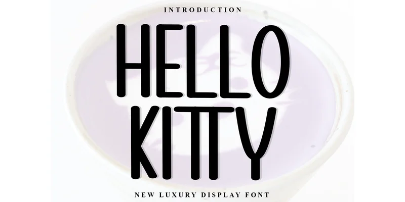 Hello Kitty Font by FreshTypeINK — Sans Serif Font