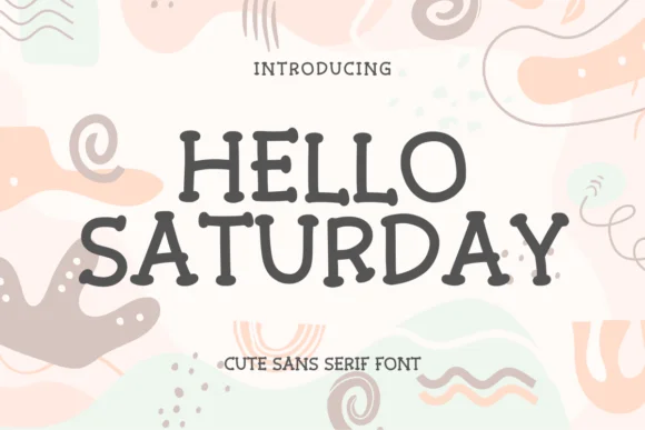 Hello Saturday by SiapGraph — Slab Serif Font