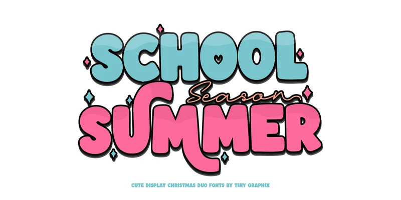 Hello Sunshine Mama Font by TINY GRAPHIX — Display Font — thumbnail 6
