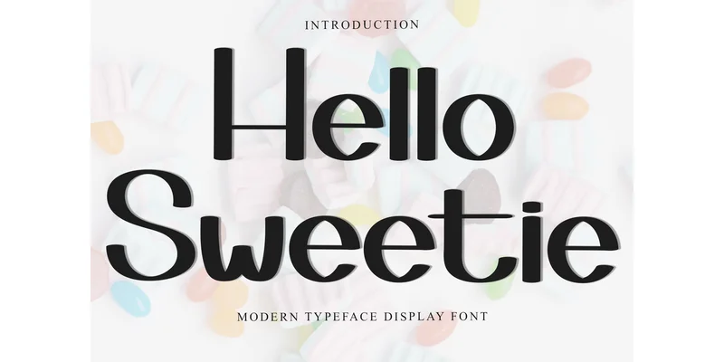 Hello Sweetie Font by FreshTypeINK — Display Font