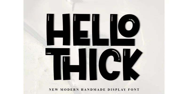 Hello Thick Font by Inermedia STUDIO — Display Font