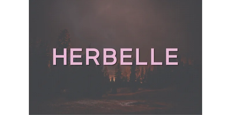 Herbelle Font by A Christie by A Christie — Sans Serif Font