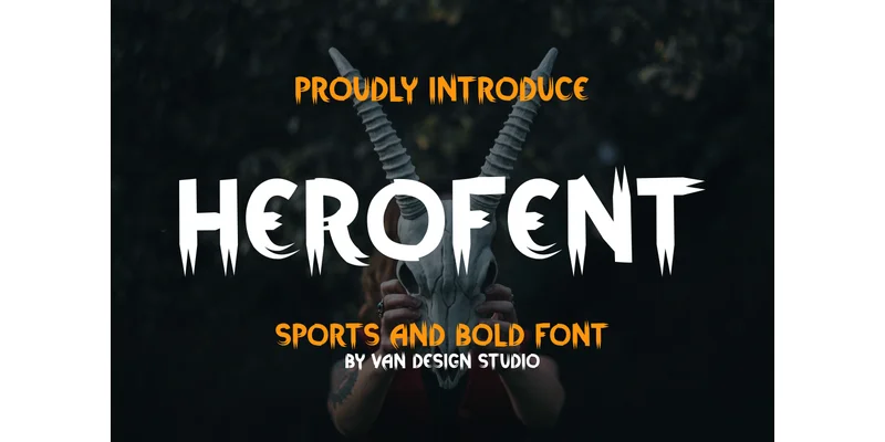 Herofent Font by vandesignstd — Display Font