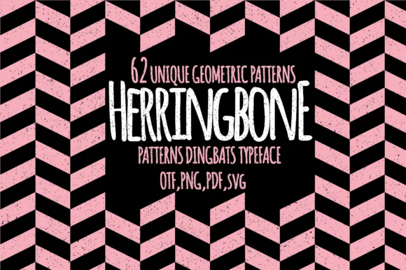 Herringbone by Minimalistartstudio — Dingbats Font