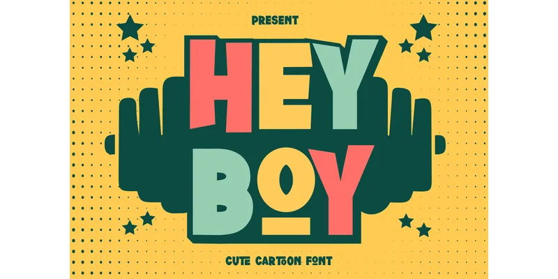 Hey Boy Font by Patlot Digital.Studio — Display Font