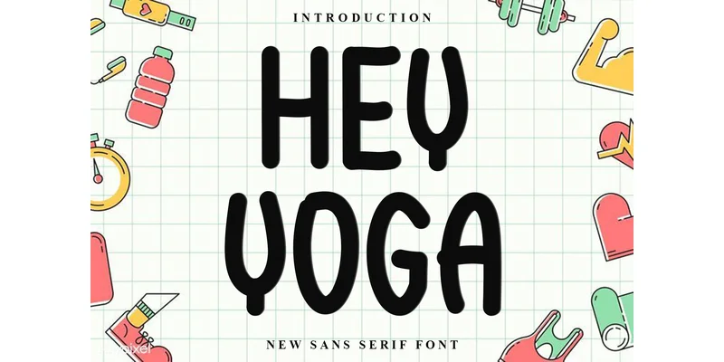 Hey Yoga Font by PiPi Creative — Display Font