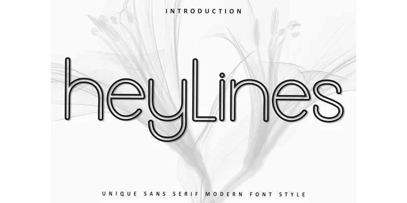 Heylines Font by FreshTypeINK — Sans Serif Font