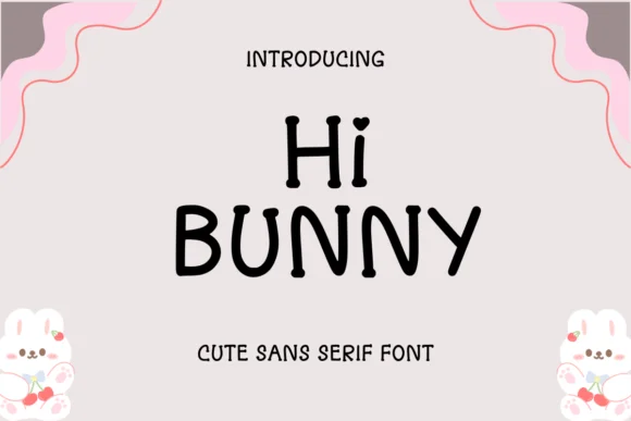 Hi Bunny by SiapGraph — Slab Serif Font