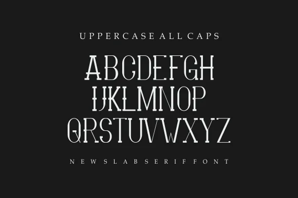 Hiaklimah by brahamb78 — Slab Serif Font — thumbnail 4