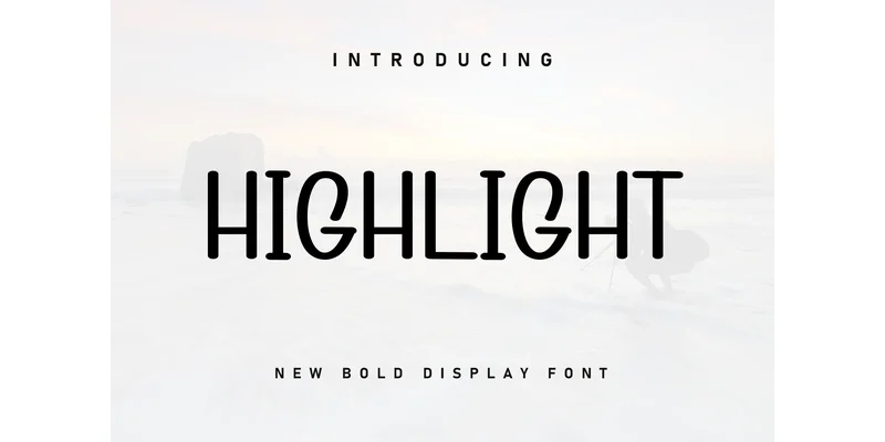 Highlight Font by ArtLine Design — Display Font