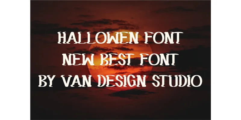 Hight Halloween Font by vandesignstd — Display Font — thumbnail 4
