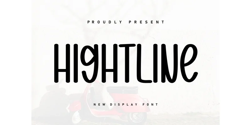 Hightline Font by ArtLine Design — Display Font
