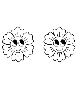 Hippie Flower by Sirinart — Dingbats Font — thumbnail 7