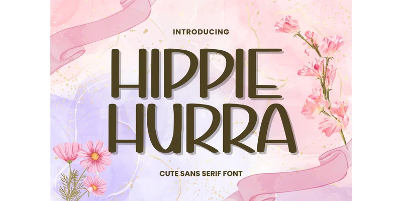 Hippie Hurra Font by Letterayu — Sans Serif Font