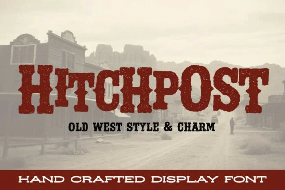 Hitchpost by stompstock — Slab Serif Font