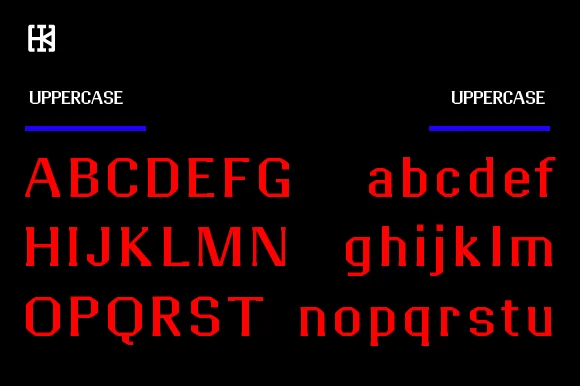 HK Slab by hendikusuma — Slab Serif Font — thumbnail 3