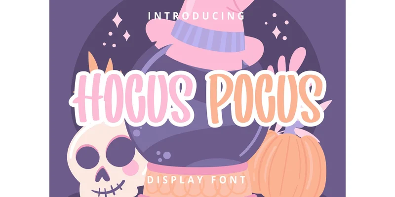 Hocus Pocus Font by Planetz studio — Display Font