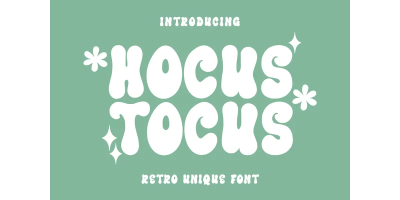 Hocus Tocus Font by Sakti Avellin — Display Font
