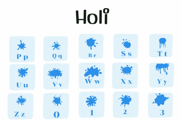 Holi by Ketsarin — Dingbats Font — thumbnail 3