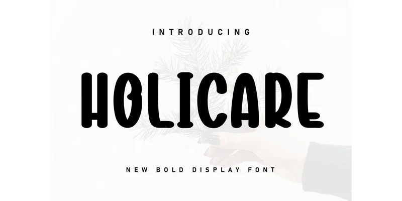 Holicare Font by KC Production — Display Font