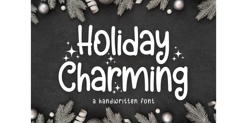 Holiday Charming Font by Minimalist Eyes — Display Font