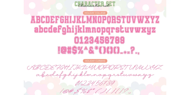 Holiday Cursive Font by TINY GRAPHIX — Display Font — thumbnail 2