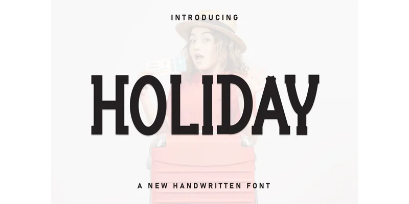 Holiday Font by Robbots stores — Display Font