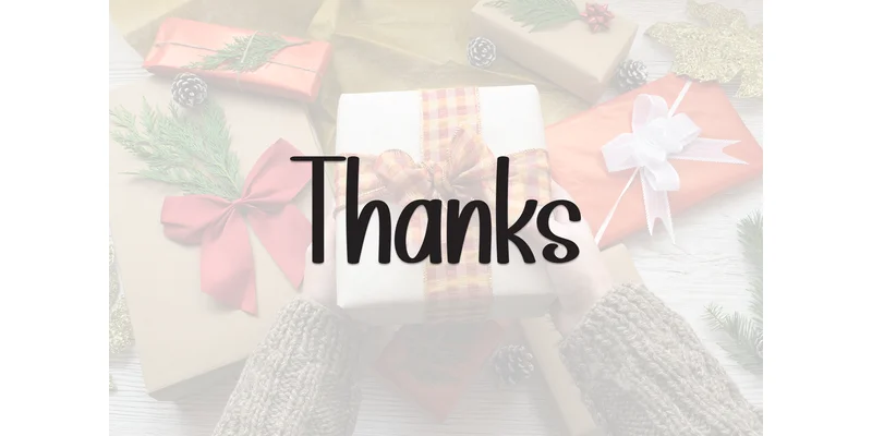 Holiday Gift Font by Robbots stores — Display Font — thumbnail 6