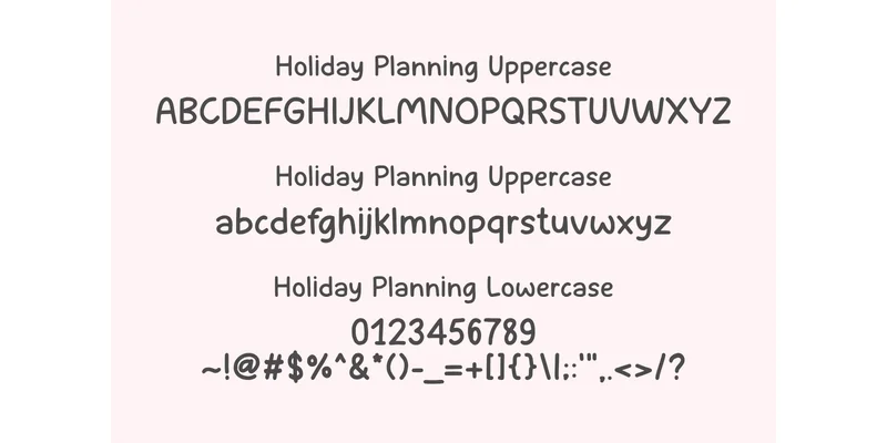 Holiday Planning Font by Nuhatype — Display Font — thumbnail 2