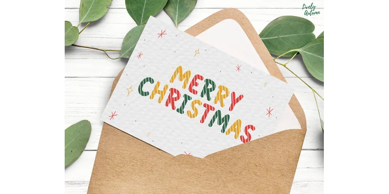 Holiday Stripes Font by LivelyAutumn 11.11 by LivelyAutumn 11.11 — Decorative Font — thumbnail 5