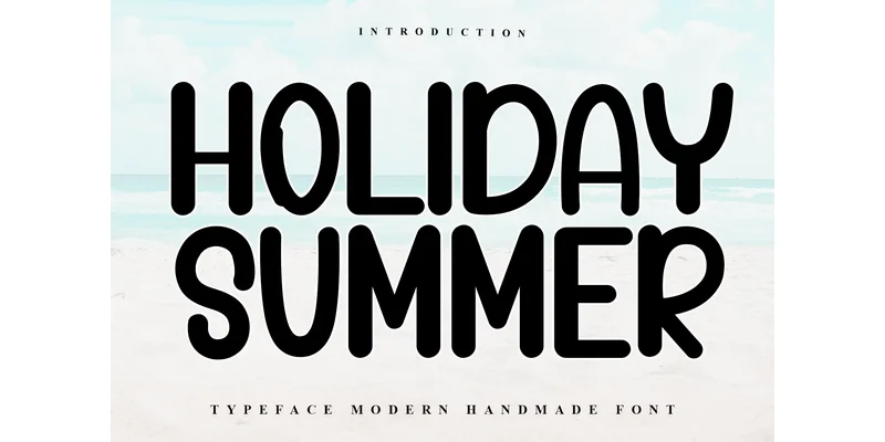 Holiday Summer Font by Inermedia STUDIO — Sans Serif Font