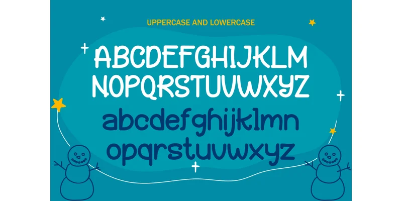 Holly Bale Font by maikofarazhatta — Display Font — thumbnail 4