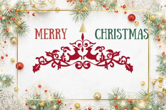 Holly Merry Christmas by Nongyao — Dingbats Font — thumbnail 5
