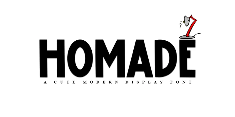 Homade Font by PAYJHOshop — Sans Serif Font
