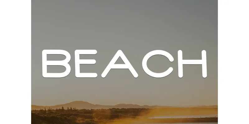 Home Beach Font by FreshTypeINK — Display Font — thumbnail 3