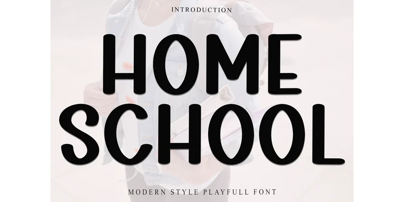 Home School Font by Inermedia STUDIO — Display Font