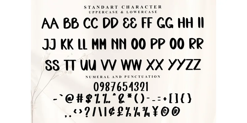 Home Snowman Font by FreshTypeINK — Display Font — thumbnail 5