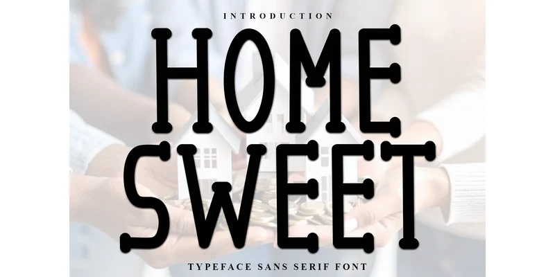 Home Sweet Font by Inermedia STUDIO — Display Font