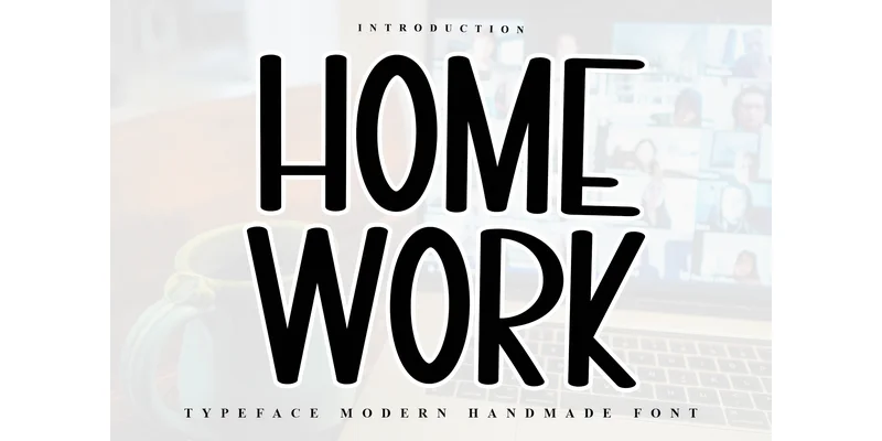 Home Work Font by Inermedia STUDIO — Sans Serif Font