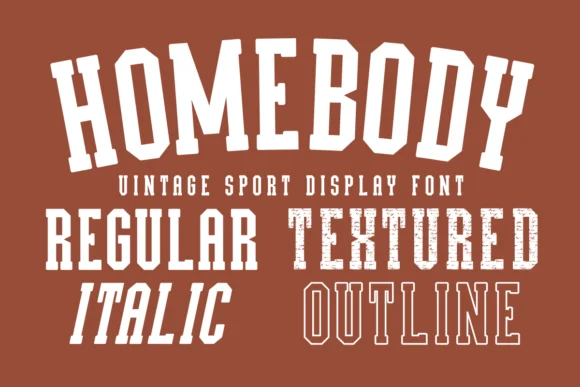 Homebody by Almairatype Studio — Slab Serif Font