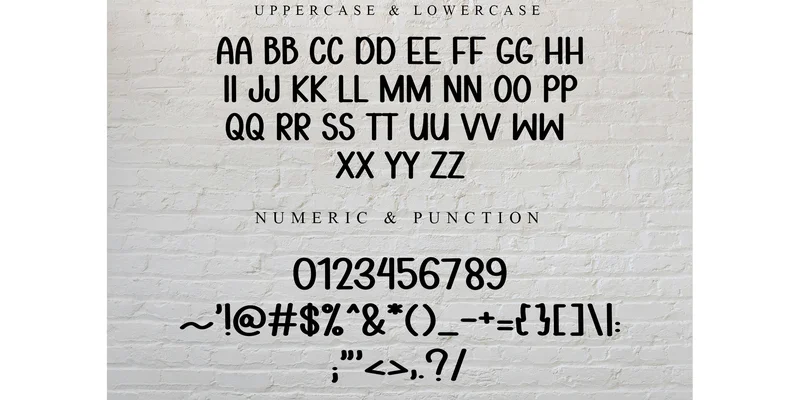 Homework Font by PiPi Creative — Display Font — thumbnail 7