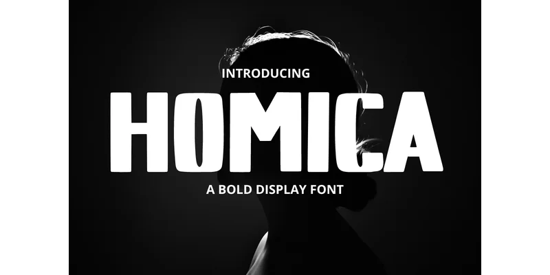 Homica Font by Minimalist Eyes — Display Font
