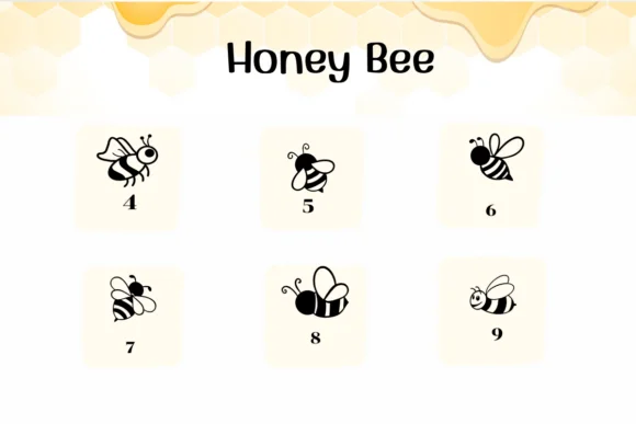 Honey Bee by Ketsarin — Dingbats Font — thumbnail 4