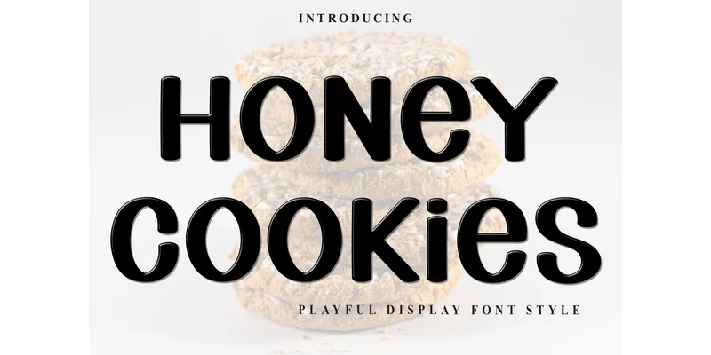 Honey Cookies Font by Inermedia STUDIO — Display Font