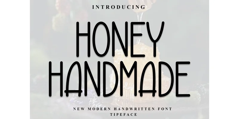 Honey Handmade Font by PiPi Creative — Display Font