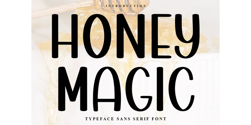 Honey Magic Font by FreshTypeINK — Display Font