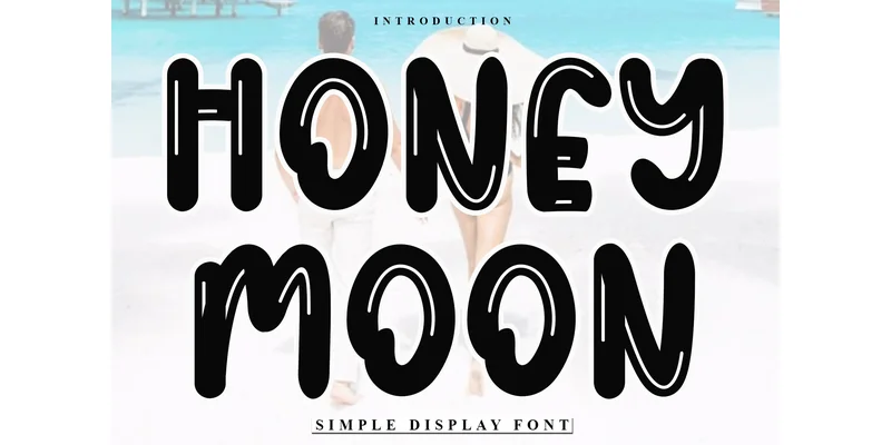 Honey Moon Font by FreshTypeINK — Display Font