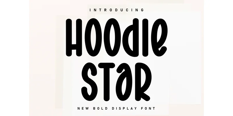 Hoodie Star Font by Berkah Shop — Display Font