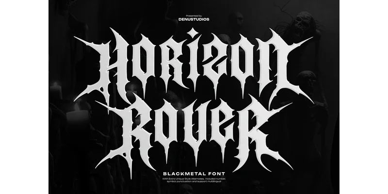 Horizon Rover Font by Denustudios by Denustudios — Blackletter Font