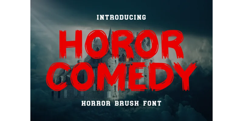 Horror Comedy Font by Eystore by Eystore — Blackletter Font